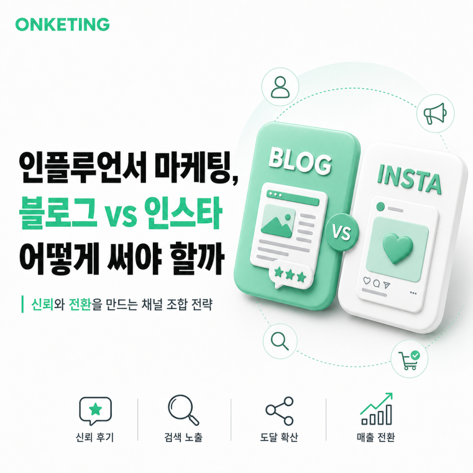 인플루언서 마케팅, 블로그와 인스타그램 제대로 나눠 쓰는 법